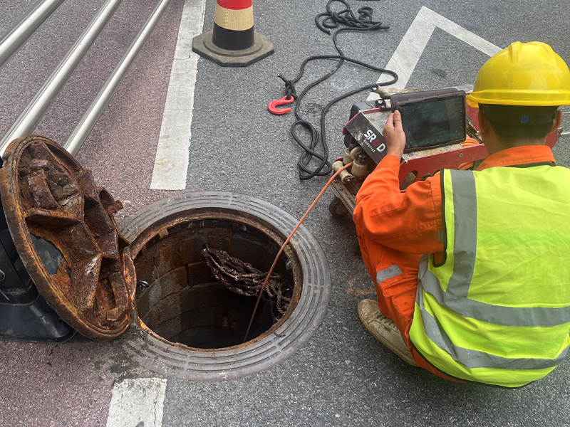 模范马路市政管道内窥检测